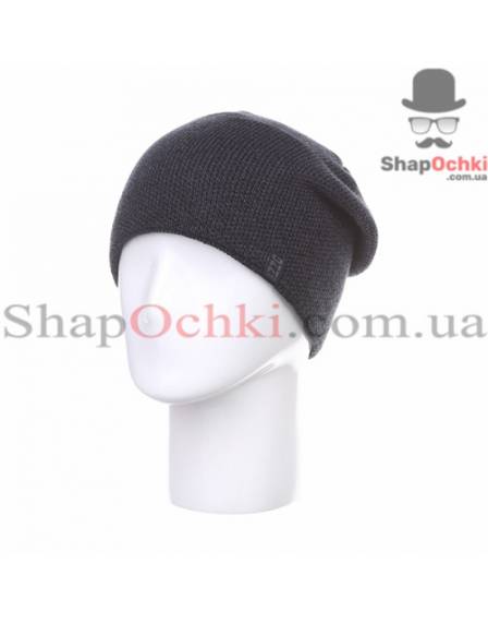 Шапка Ozzi, №150PR, черный+темный джинс