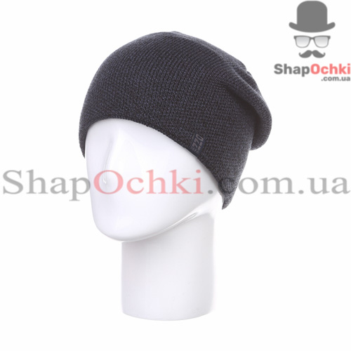 Шапка Ozzi,  №150PR,  черный+темный джинс