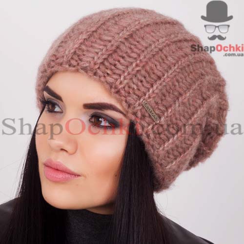 Шапка женская Caskona,  Megan Ist,  пыльный розовый