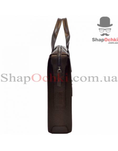 Портфель чоловічий Desisan, 6017-9, шкіра, коричневий