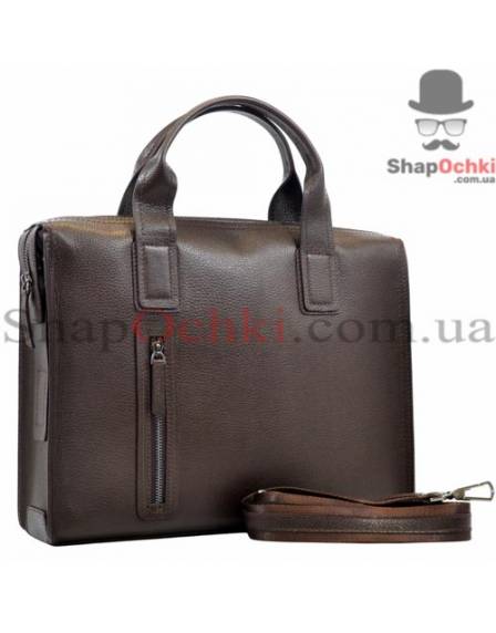 Портфель чоловічий Desisan, 6017-9, шкіра, коричневий