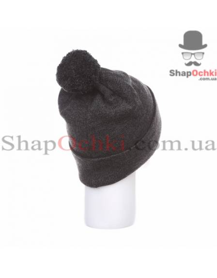 Шапка Ozzi, №115P, чорний+антрацит