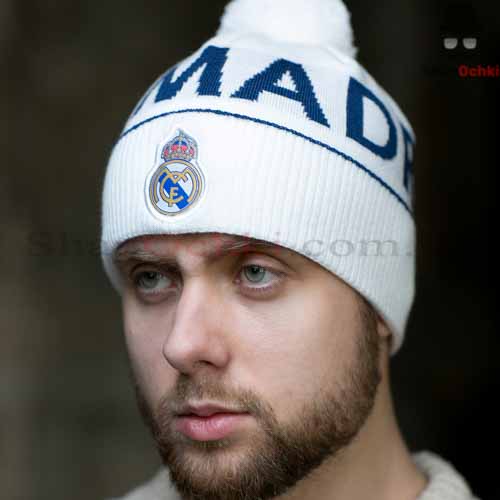 Шапка чоловіча Gunner,  Real Madrid,  біла