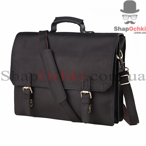 Портфель чоловічий Tiding Bag GA2095A,  шкіра,  колір чорний