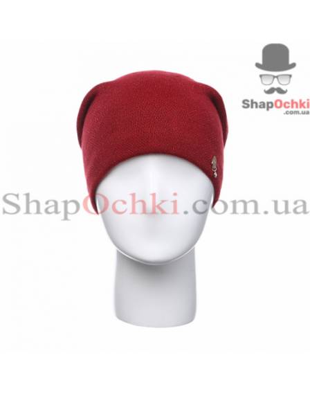 Шапка женская Leks, Круиз, красный+лиловый