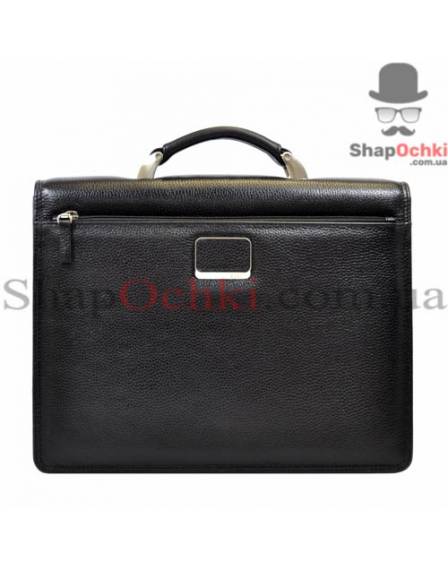 Портфель чоловічий BOND, 1202-281, шкіра, чорний