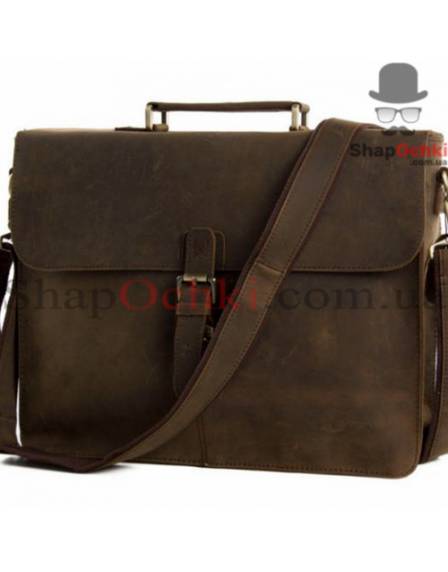 Портфель чоловічий Tiding Bag 2766R, шкіра, колір коричневий