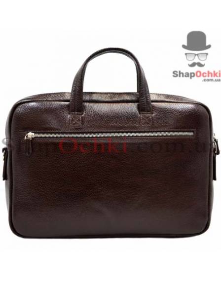 Портфель мужской Desisan, 340-019, кожа, коричневый