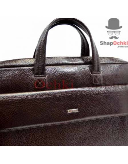 Портфель мужской Desisan, 340-019, кожа, коричневый