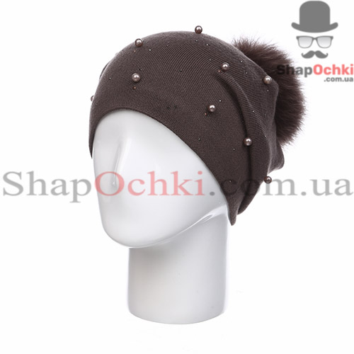 Шапка женская Leks,  Сандра,  кофе