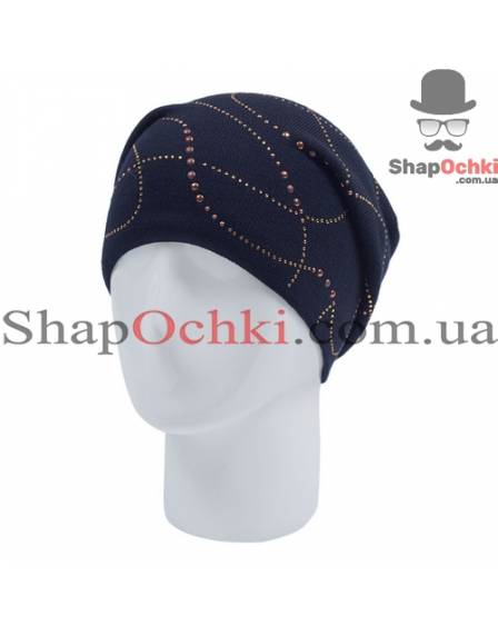 Шапка жіноча, Leks, Браво, синя