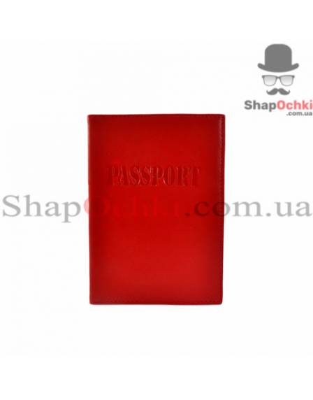 Обложка для документов Canpellini, 002-100, кожа, красная