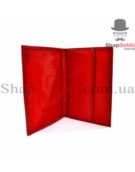 Обложка для документов Canpellini, 002-100, кожа, красная