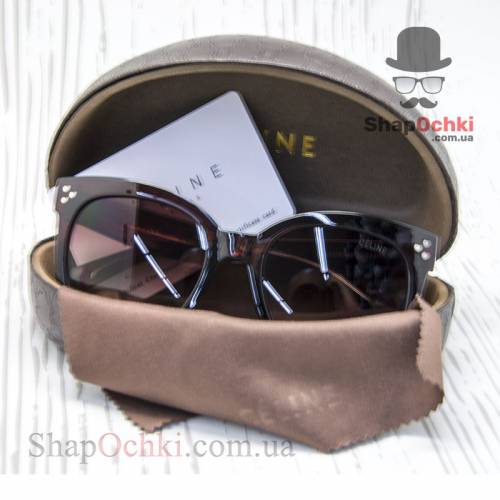 Окуляри сонцезахисні жіночі Celine 41375,  коричневі