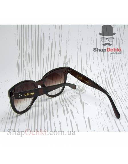 Очки солнцезащитные женские Celine 41375, коричневые