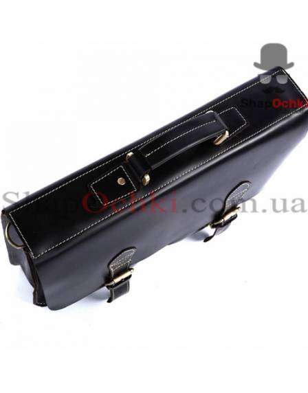 Портфель чоловічий Tiding Bag 7105A, шкіра, чорний