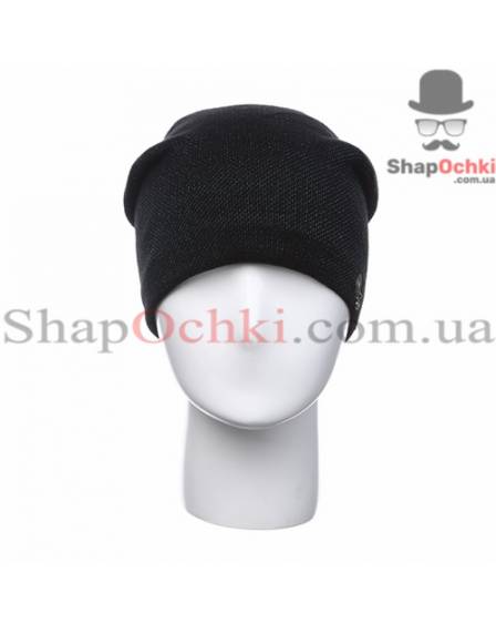 Шапка жіноча Leks, Круїз, чорний+зелений