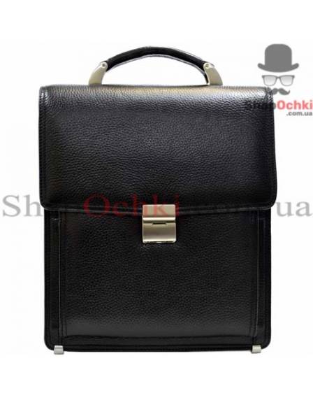 Портфель мужской Desisan, 5009-011, кожа, черный