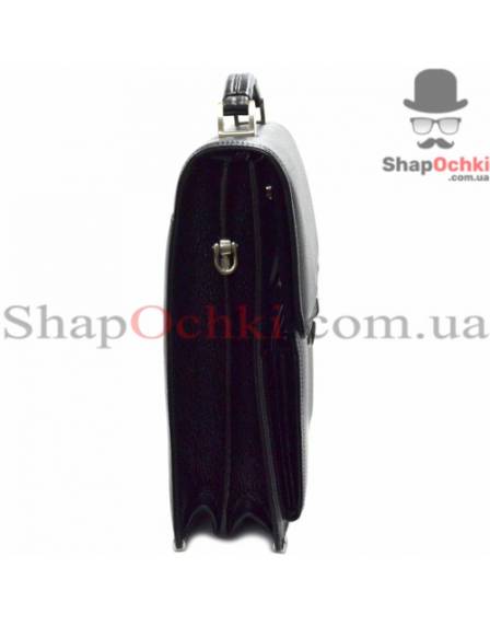 Портфель мужской Desisan, 5009-011, кожа, черный