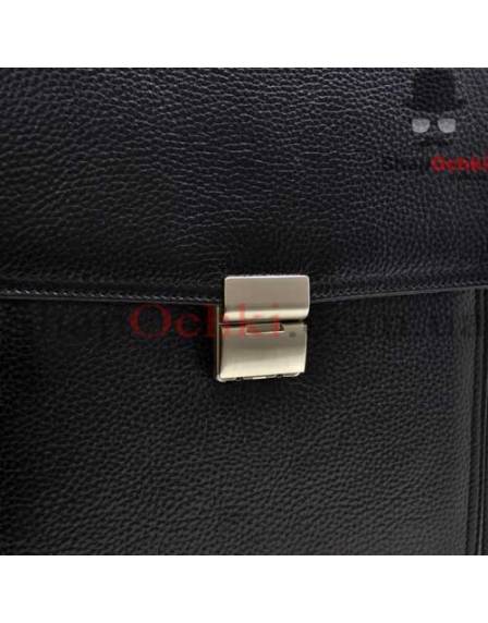 Портфель мужской Desisan, 5009-011, кожа, черный