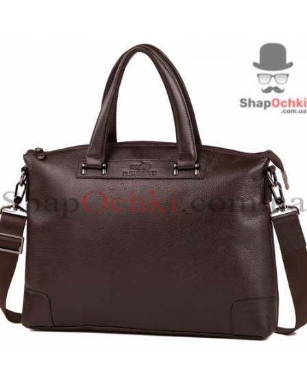 Сумка чоловіча Tiding Bag M38-9160-2C, шкіра, шоколад