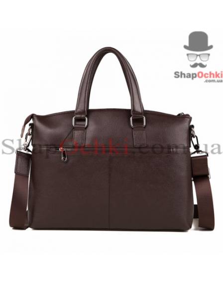 Сумка чоловіча Tiding Bag M38-9160-2C, шкіра, шоколад