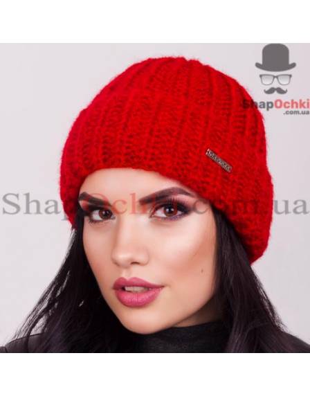 Шапка жіноча Caskona, Donna Ist, колір червона