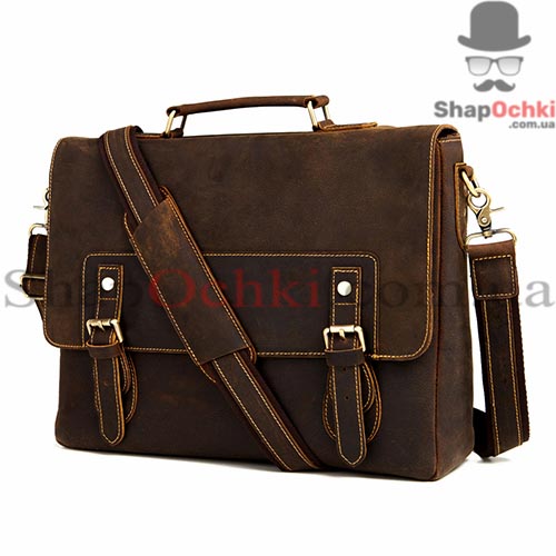Портфель чоловічий Tiding Bag F5027R,  шкіра,  коричневий