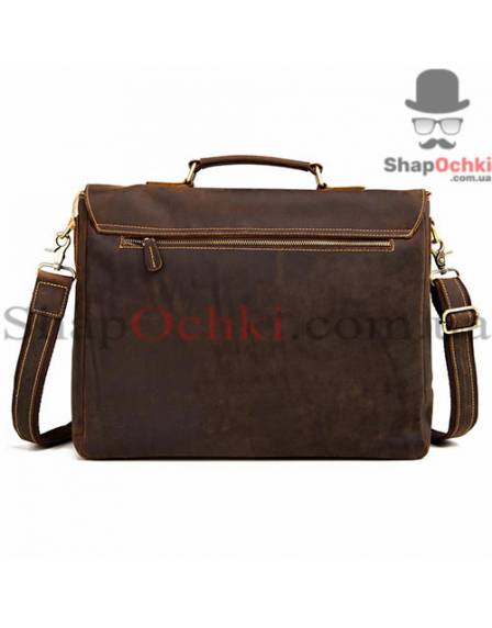 Портфель чоловічий Tiding Bag F5027R, шкіра, коричневий