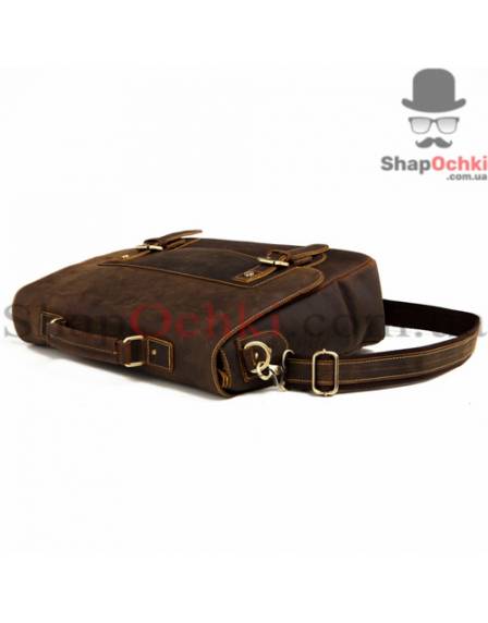 Портфель чоловічий Tiding Bag F5027R, шкіра, коричневий