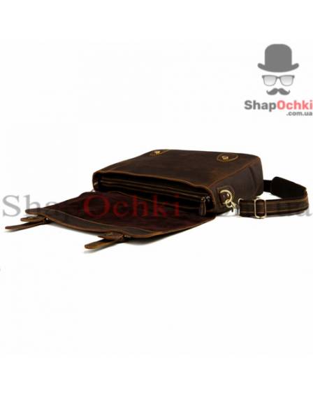 Портфель чоловічий Tiding Bag F5027R, шкіра, коричневий