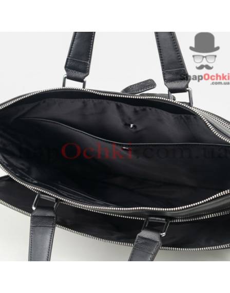 Сумка мужская Tiding Bag M664-4A, кожа, черная