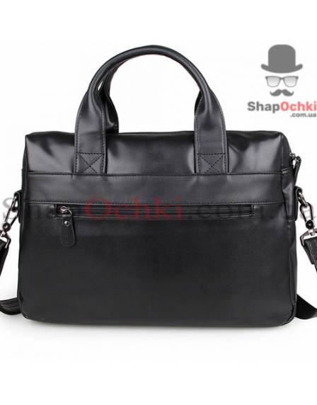 Сумка чоловіча Jasper&Maine 7122A-1, шкіра, чорна