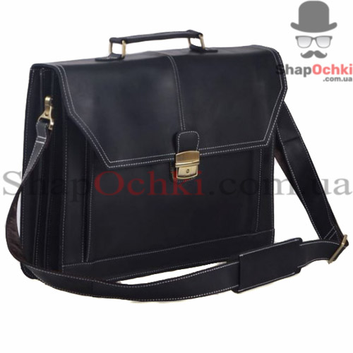 Портфель чоловічий Tiding Bag X1025,  шкіра,  чорний