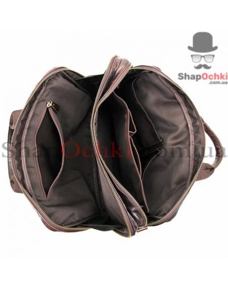 Сумка чоловіча Tiding Bag 7230Q, шкіра, коричнева