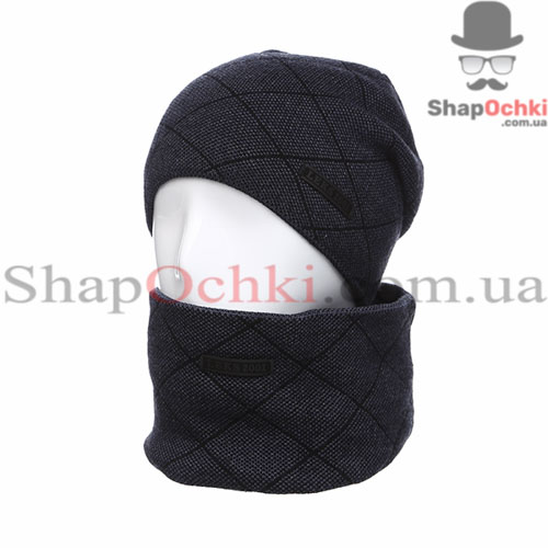 Комплект мужской Leks,  Бали,  джинс+черный
