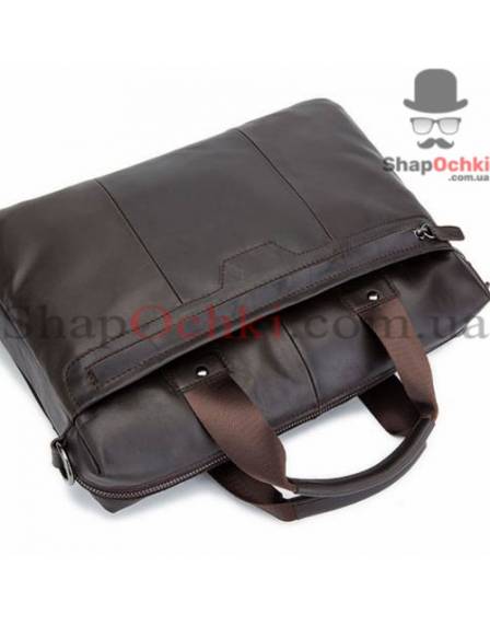 Сумка чоловіча Bexhill BX8013B, шкіра, темно-коричнева