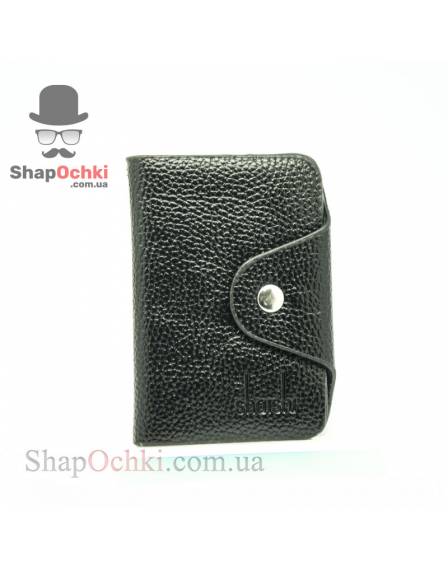 Візитниця Shaishi 2178, шкір/зам, чорна