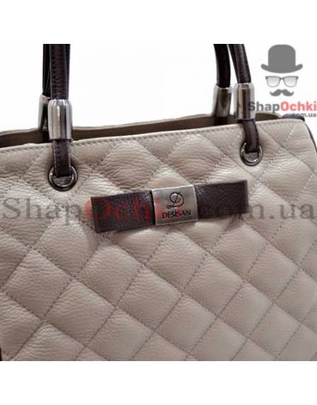Сумка женская Desisan, 2922-283, кожа, бежевая