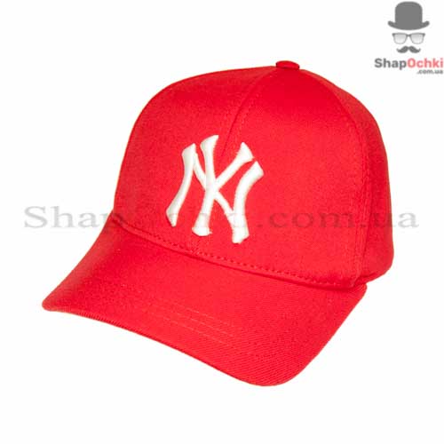 Бейсболка чоловіча Flexfit,  New York,  червона