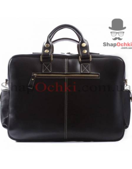 Сумка чоловіча Tiding Bag 7028A, шкіра, чорна