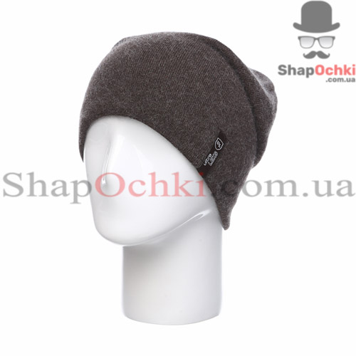 Шапка женская Leks,  Дублин,  коричневый меланж