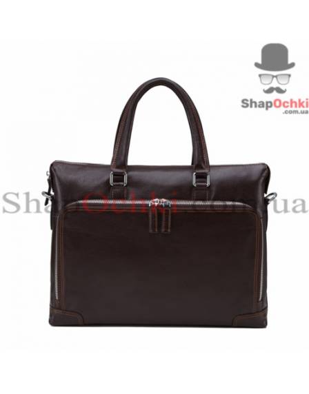 Сумка чоловіча Tiding Bag NM 17-9065-5С, шкіра, коричнева
