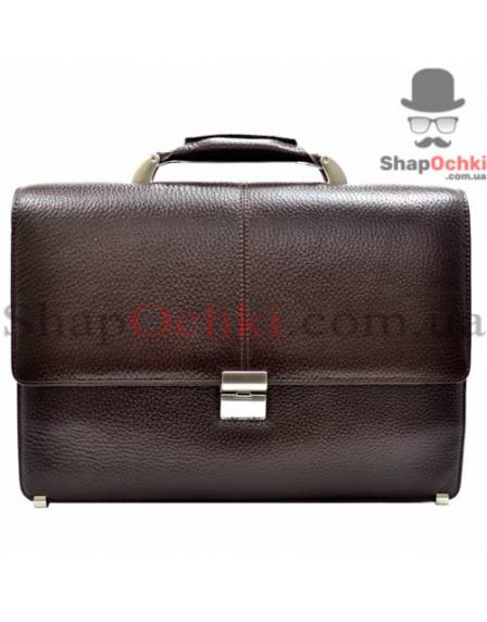 Портфель мужкой Desisan, 5006-019, шкіра, коричневий
