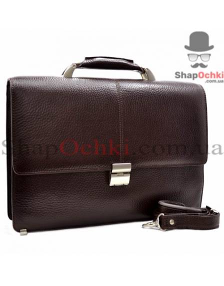 Портфель мужкой Desisan, 5006-019, шкіра, коричневий