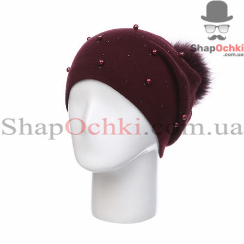Шапка женская Leks,  Сандра,  бордо