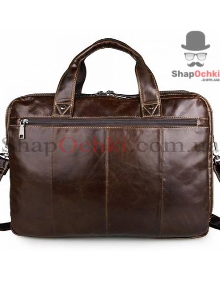 Сумка чоловіча Tiding Bag 7310C, шкіра, коричнева