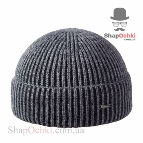 Шапка чоловіча Англ.резинка, акрил/шерсть-50/50%, підклада - фліс
