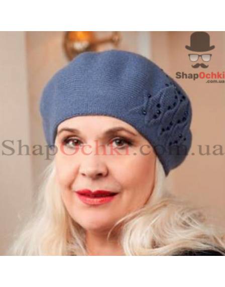 Берет жіночий Lirus, Пафос, джинс