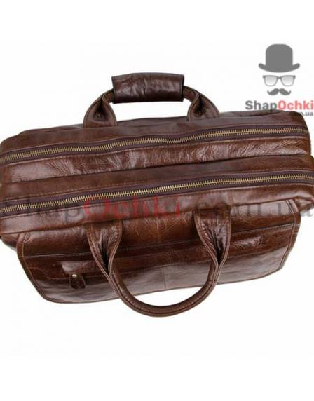 Сумка чоловіча Tiding Bag 7085C, шкіра, коричнева